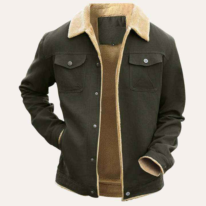 The Carpi Men’s Jacket with Sherpa Collar