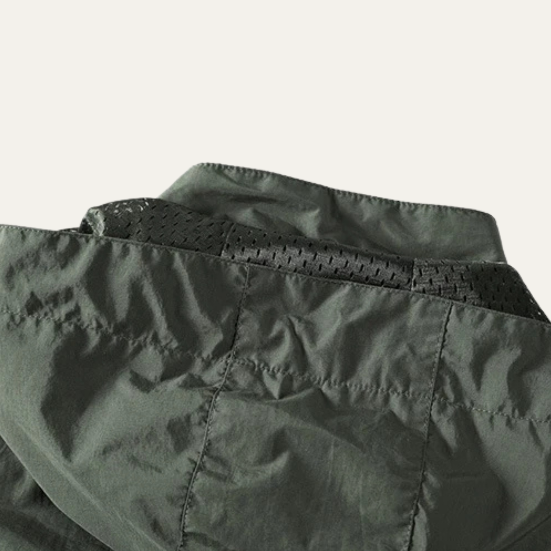The Heritage Waterproof Outdoor Rain Jacket – Hooded Windbreaker