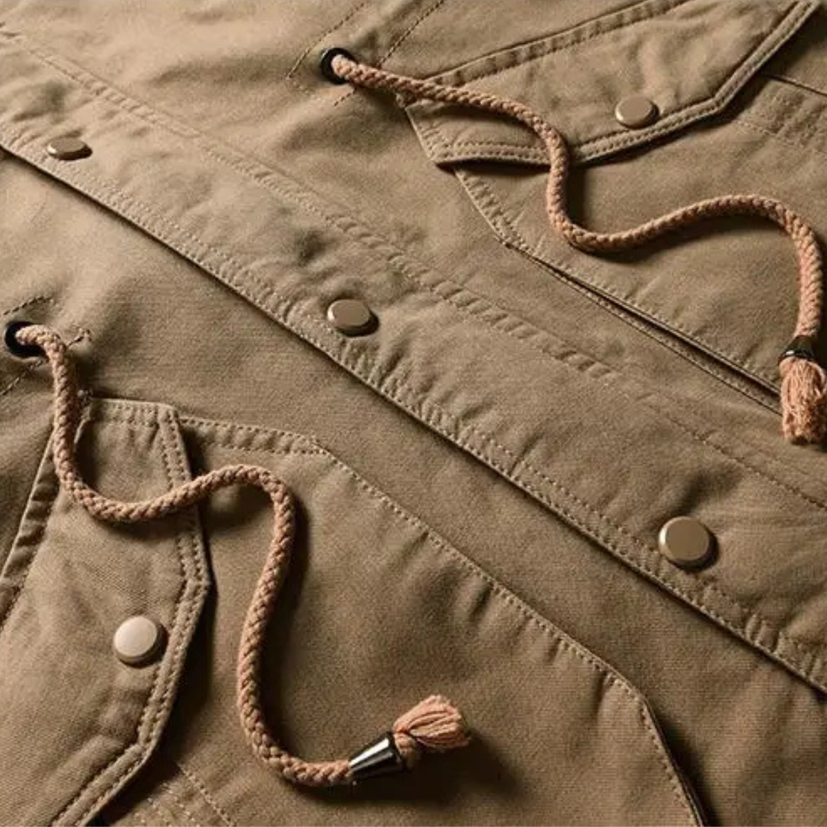 The Lipari Men's Long Down Hooded Jacket with Fur Collar