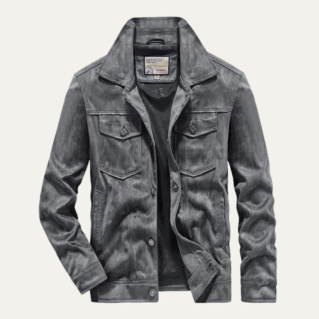 The Vintage Cotton Cargo Jacket for Men — Lightweight Outdoor Style