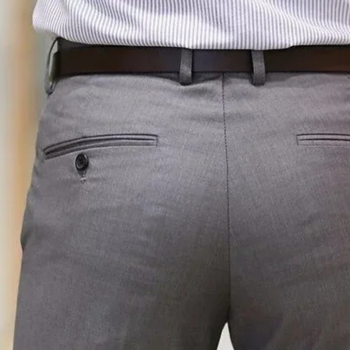 The Monza Men’s Slim Fit Wrinkle Resistant Business Dress Pants