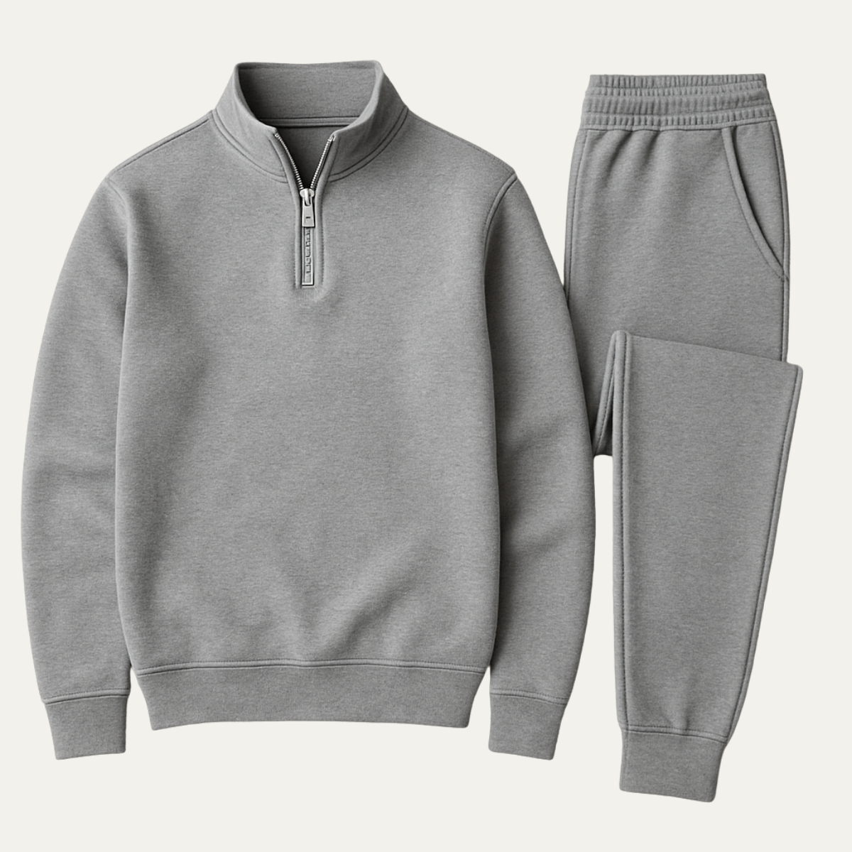 The Porto Men’s Loungewear Cotton Co Ord Set – Designer Hoodie & Joggers