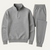 The Porto Men’s Loungewear Cotton Co Ord Set – Designer Hoodie & Joggers
