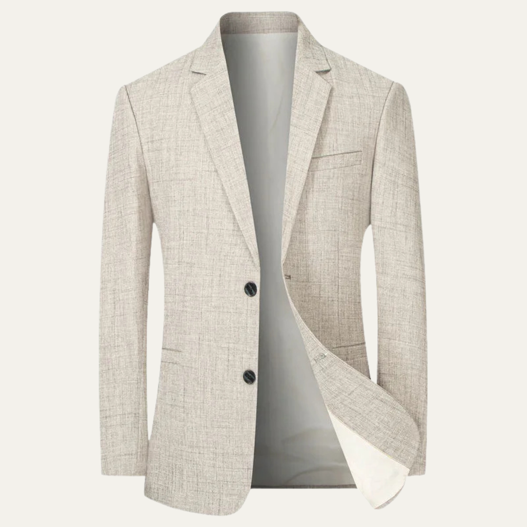 The Orvieto Men’s Lightweight Business Slim Fit Suit Jacket