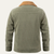 The Aventino Men’s Winter Corduroy Sherpa Button Up Jacket