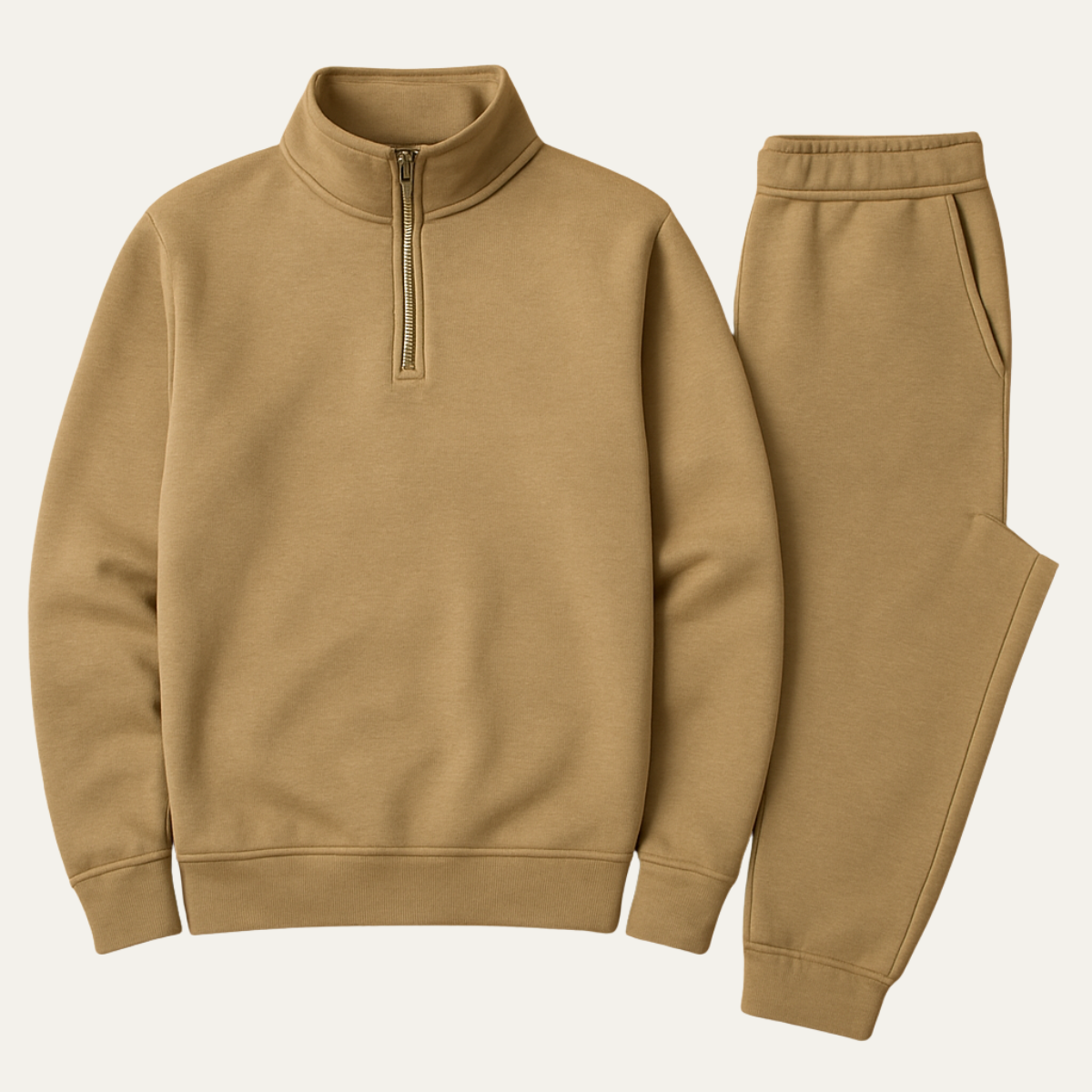 The Porto Men’s Loungewear Cotton Co Ord Set – Designer Hoodie & Joggers
