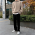 The Four Seasons Elegant Men’s Wool Buttoned Polo Knit Sweater