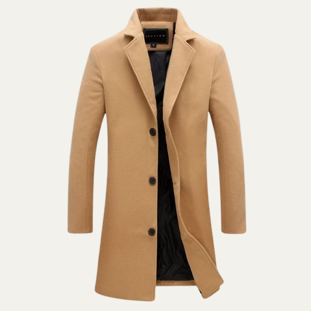 The Wolverhampton Men’s Smart Casual Long Coat