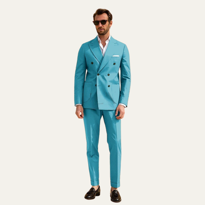 The Tiburon Men’s Slim Fit Elegant Suit