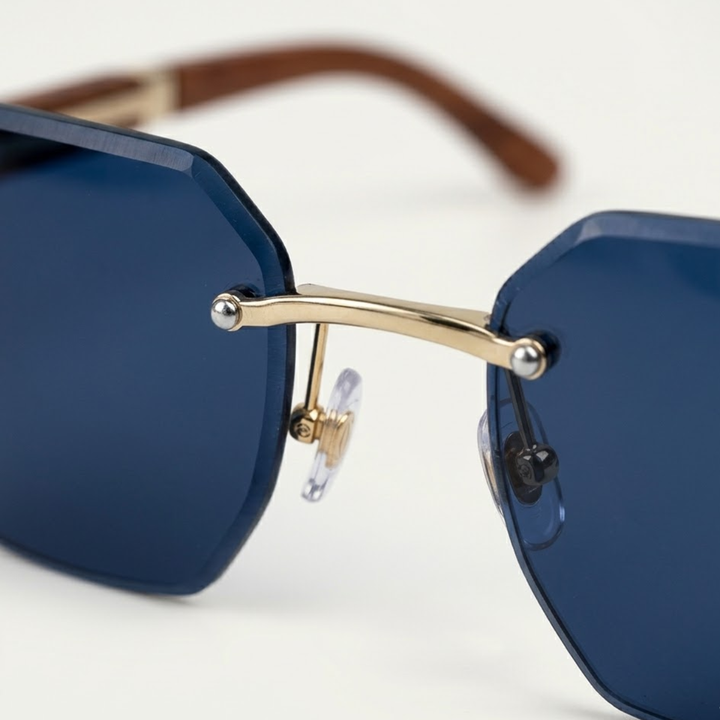 The Montclair Men's Vintage Rimless Sunglasses