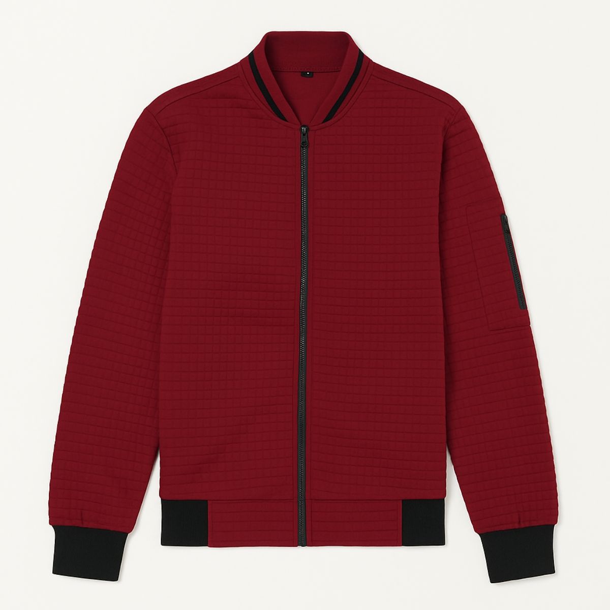 The Harlow Cotton Cardigan for Men – Tailored with Zip