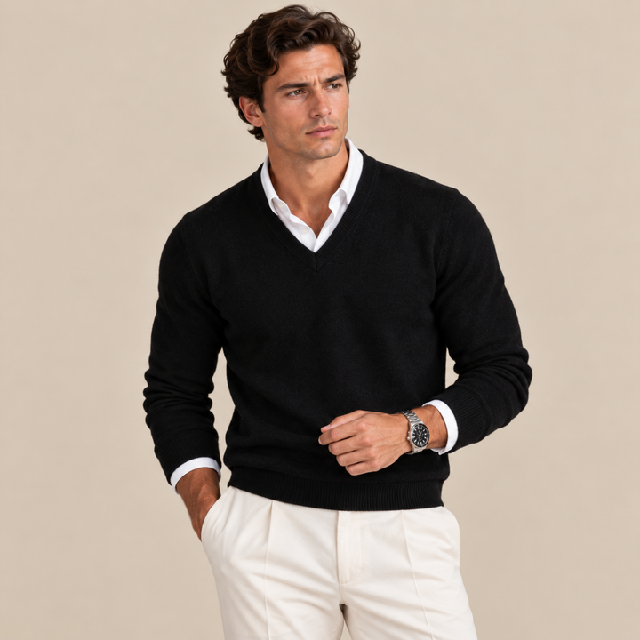 The Cleveland Cashmere Sweater for Men
