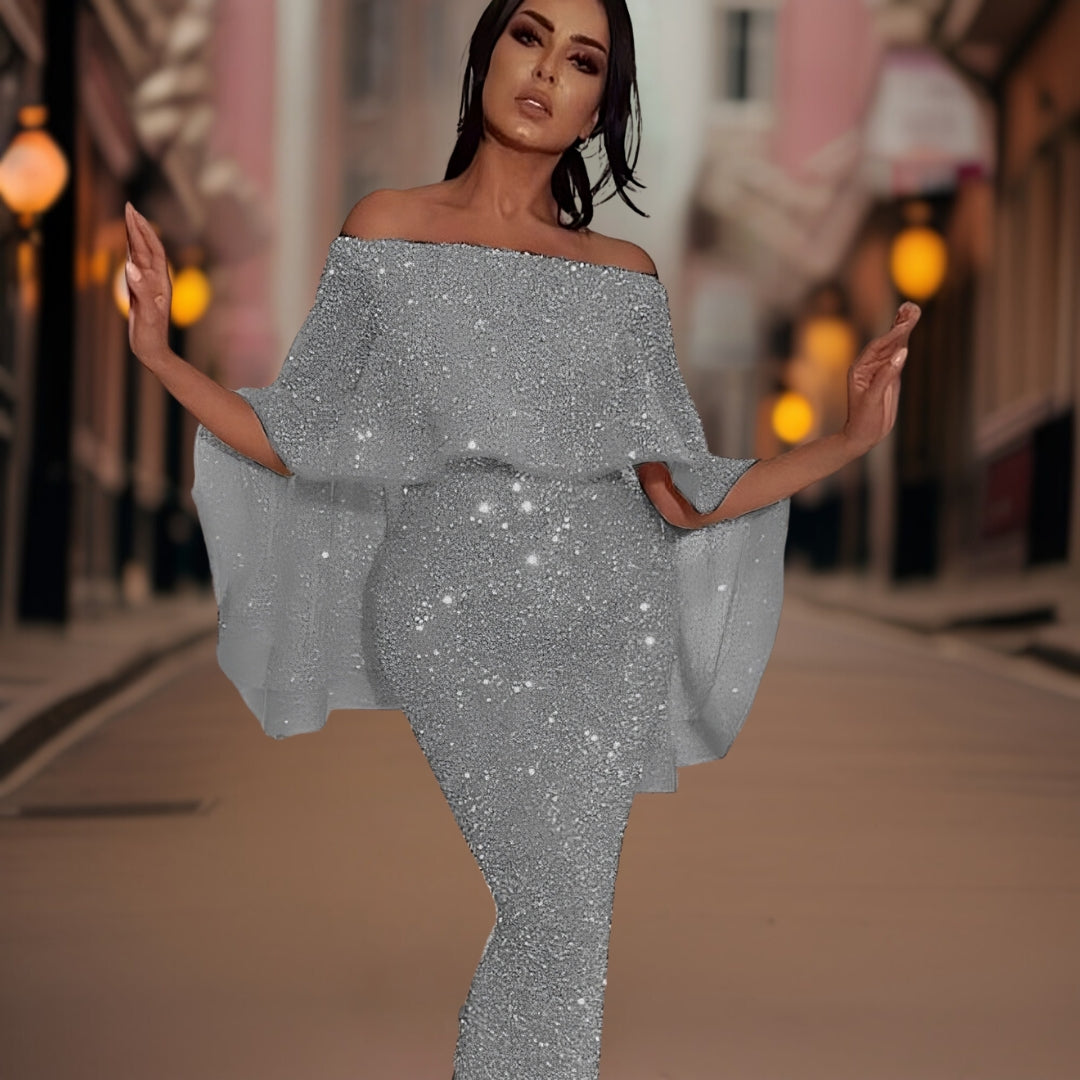 Women's Formal Off Shoulder Evening Gown