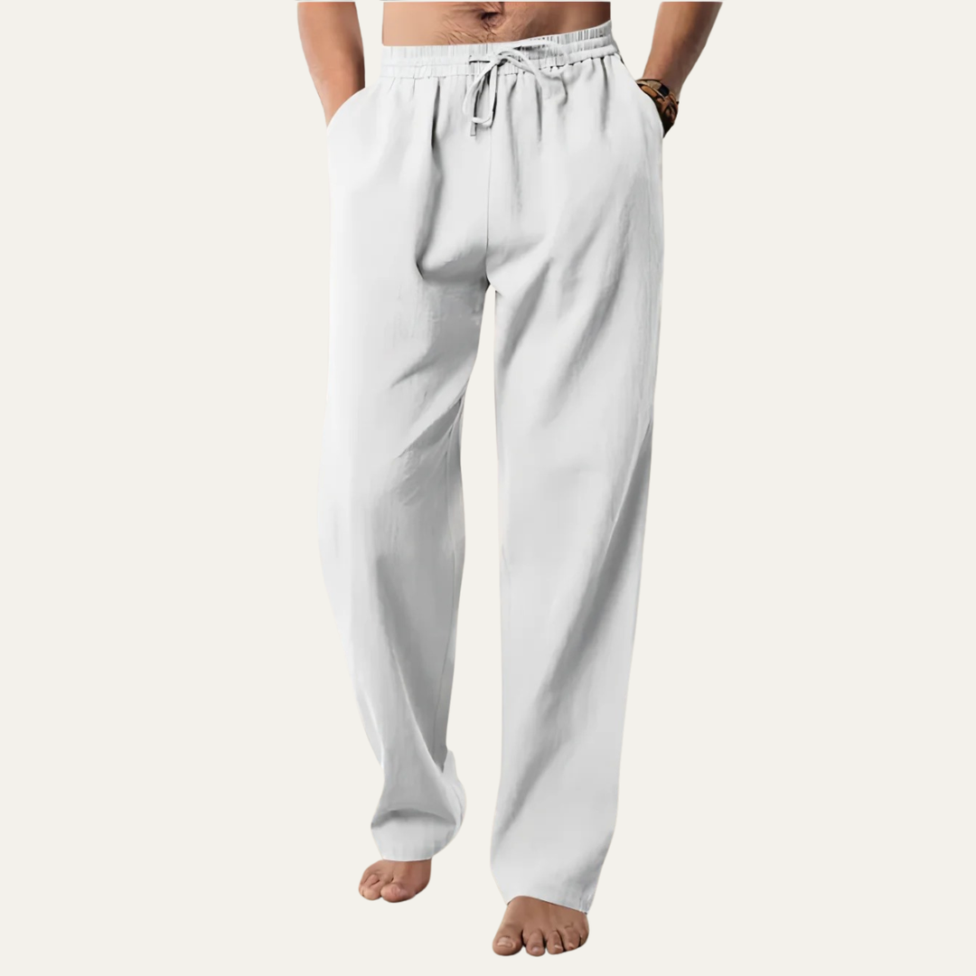 The Larkspur Men’s Hemp Breathable Straight Leg Pants