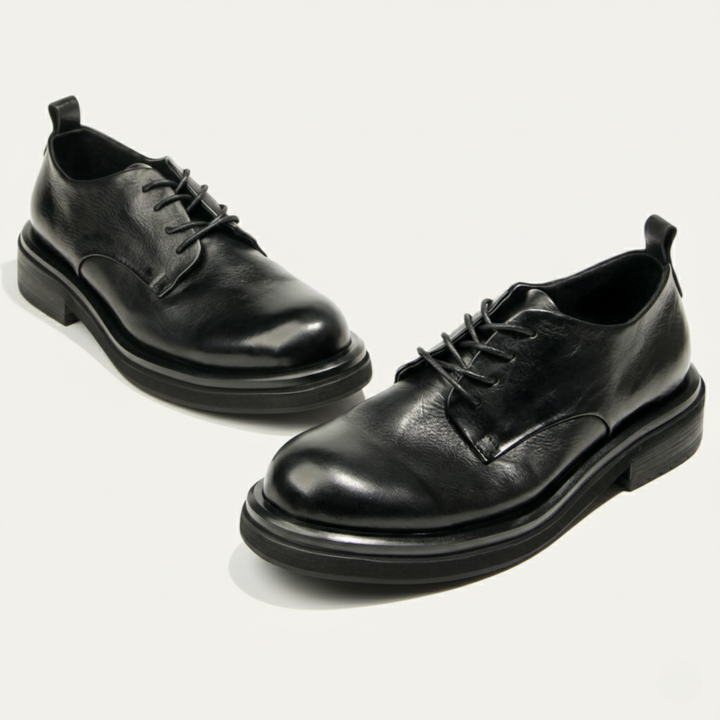 The Trento Men’s Faux Leather Dress Shoe – Formal Lace Up Smart Shoe