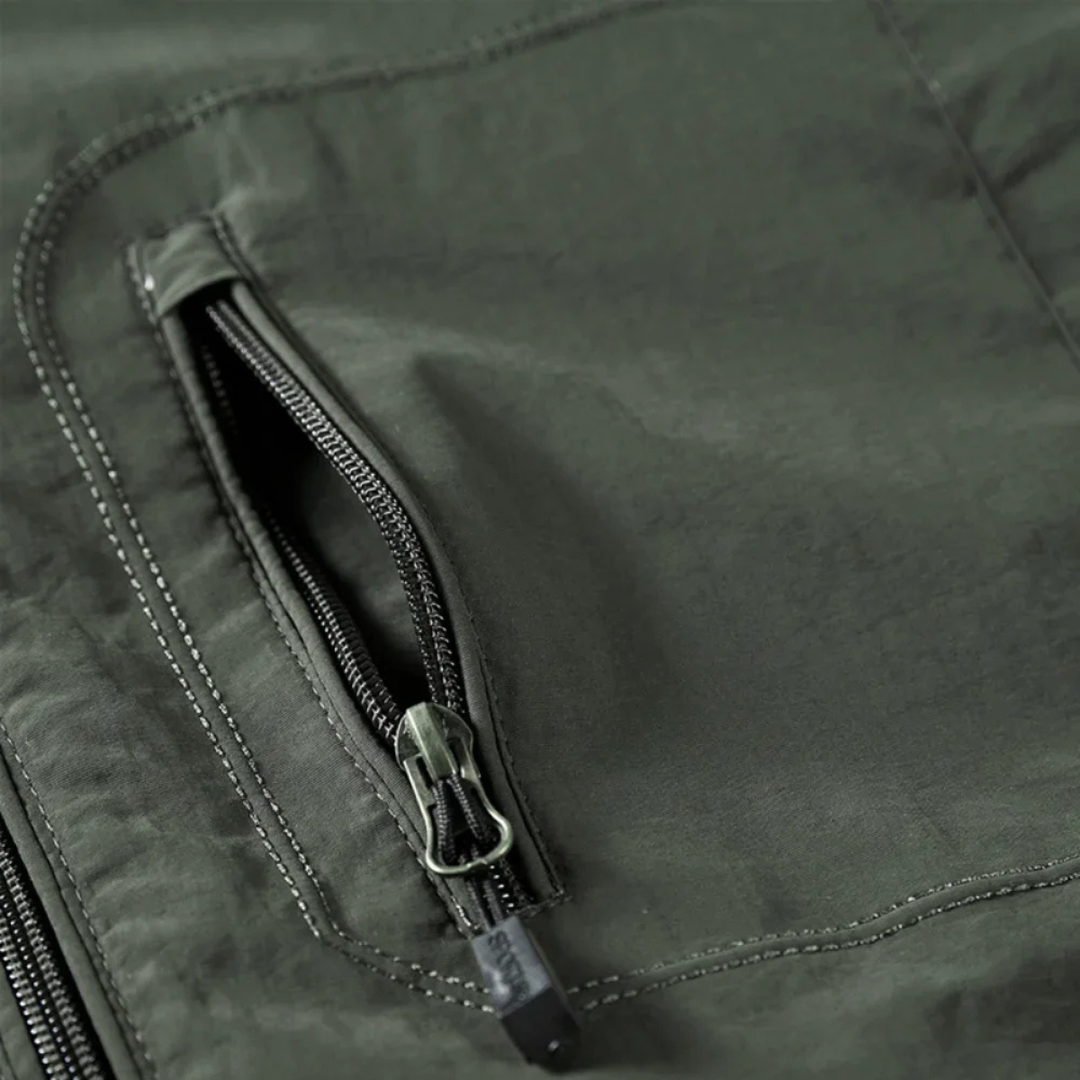 The Heritage Waterproof Outdoor Rain Jacket – Hooded Windbreaker