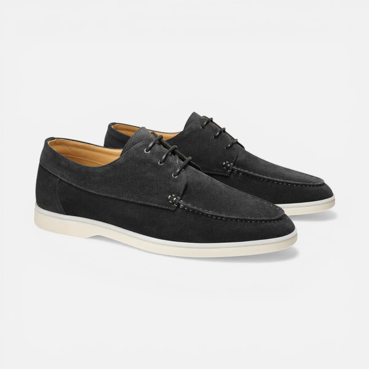 Men's Suede Lace-Up Dress Shoes