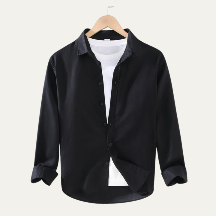 The Willowfield Men’s Summer Linen Cotton Casual Shirt