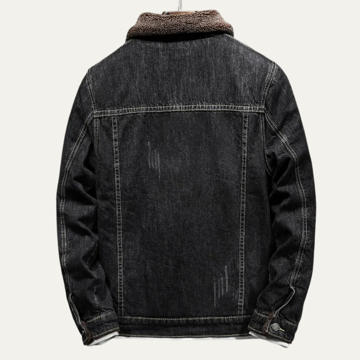 The Kilmarnock Men's Fleece Lined Denim Jacket