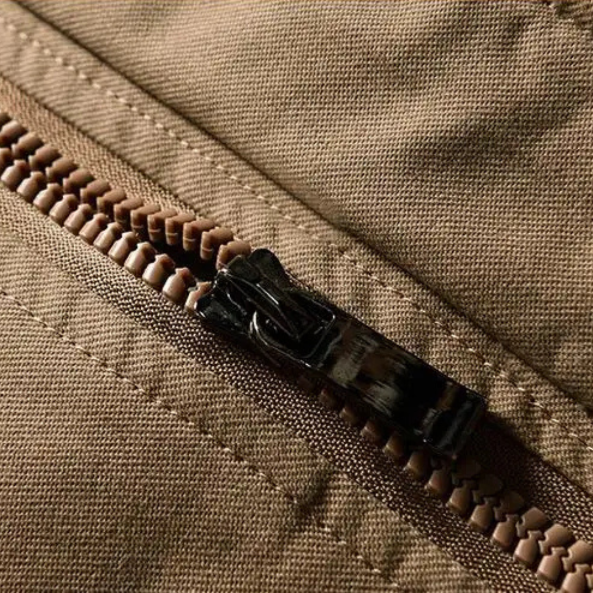 The Lipari Men's Long Down Hooded Jacket with Fur Collar