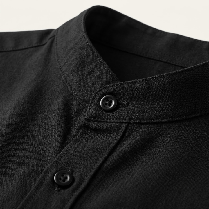 The Creststone Men’s Casual Linen Summer Beach Shirt