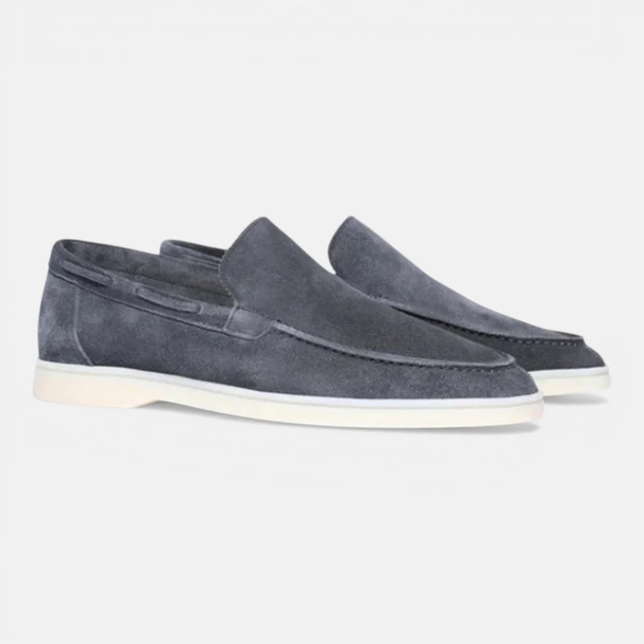 The Brookstone Men’s Suede Casual Loafers