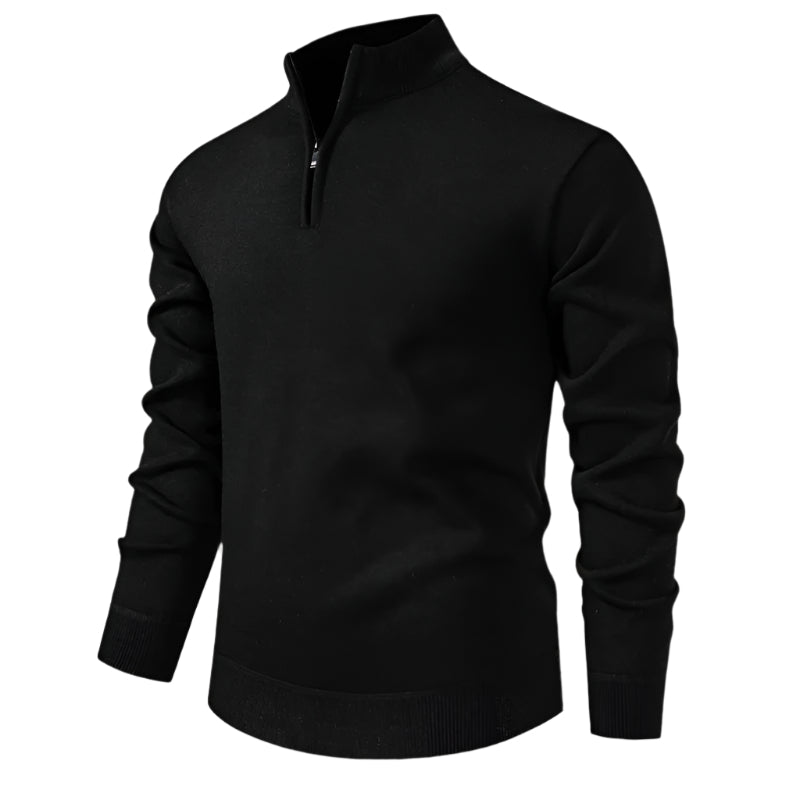 The Warwick Quarter Zip Sweater for Men