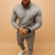 The Porto Men’s Loungewear Cotton Co Ord Set – Designer Hoodie & Joggers