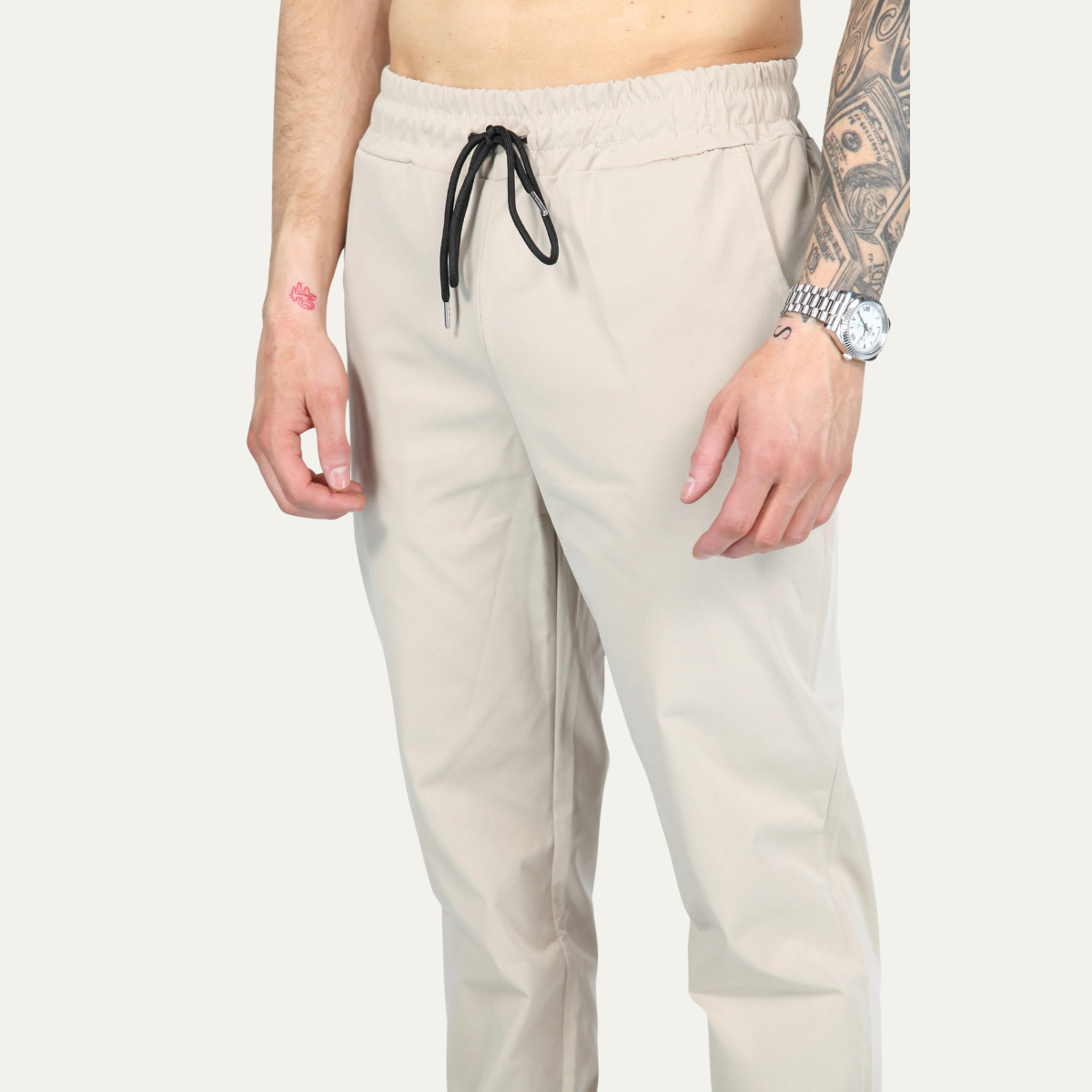 The Valencia Men’s Apricot Co Ord Set – Lightweight Cotton Jacket & Pants