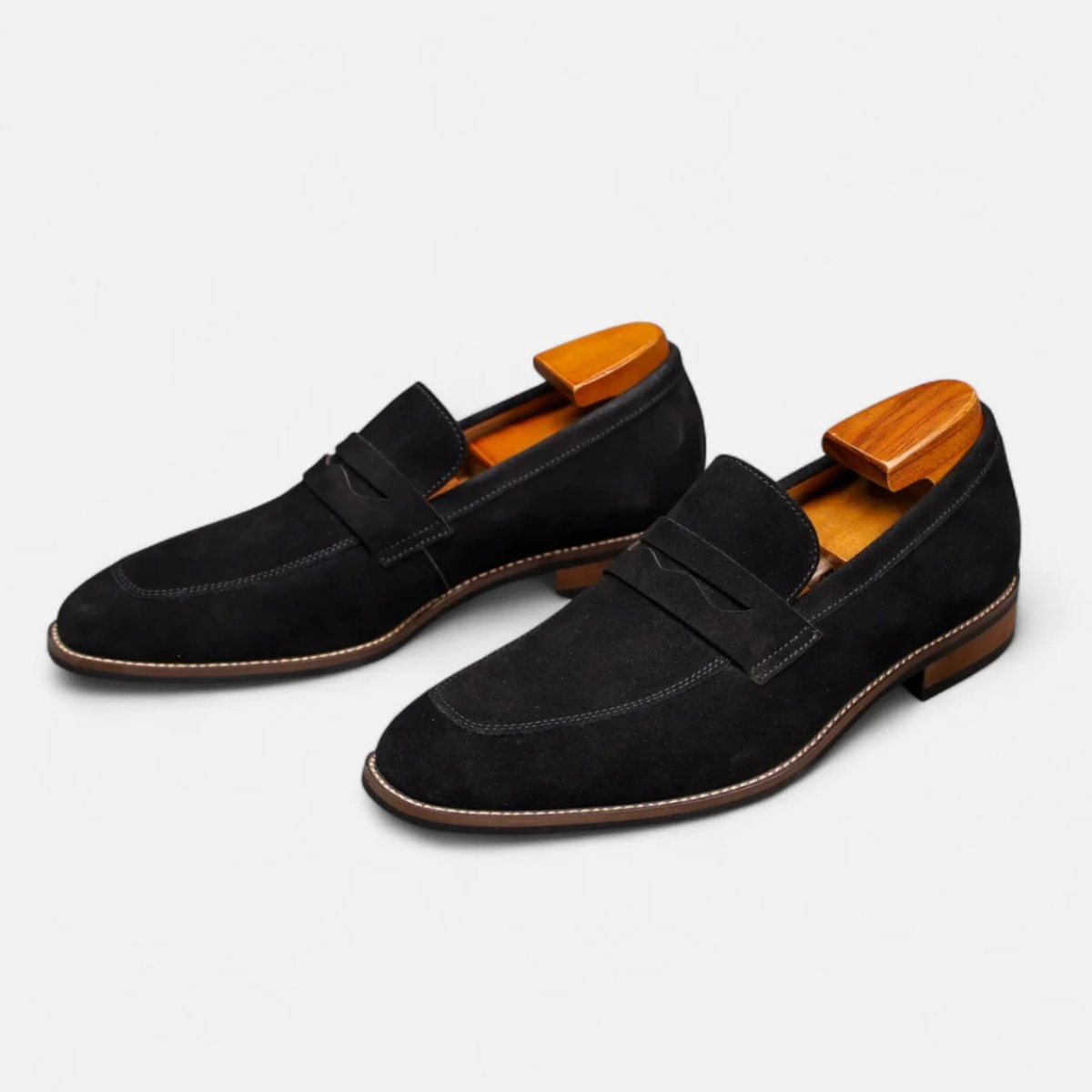 The Brighton Men’s Classic Slip On Penny Loafers