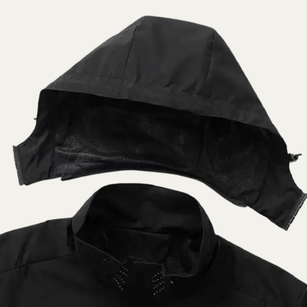 The Oldstone Waterproof Rain Jacket – Windproof Hooded Outdoor Hiking Coat