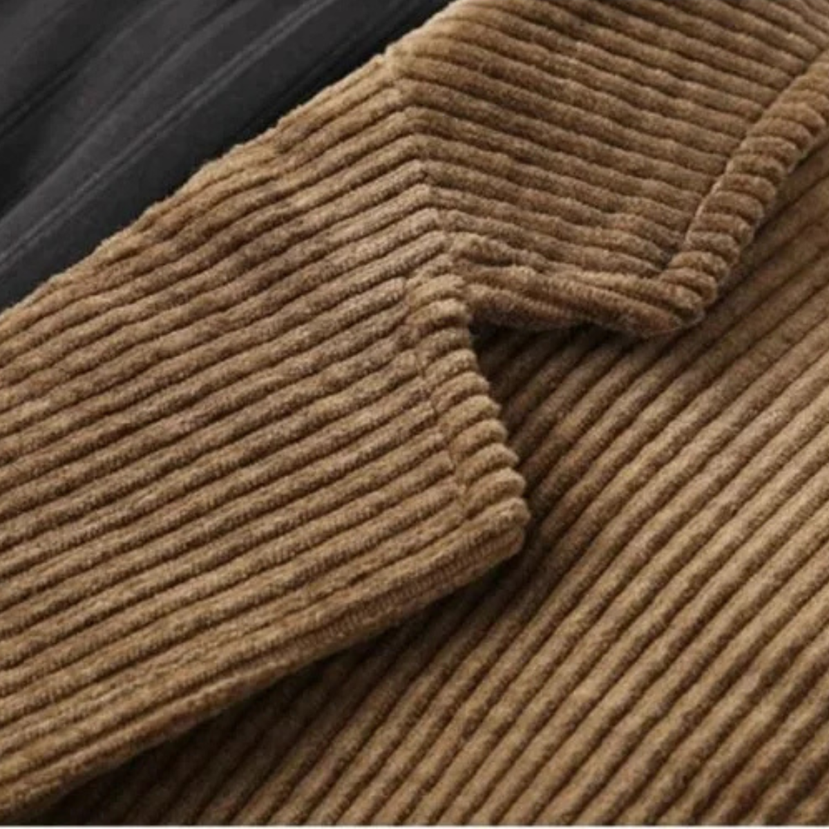 The Lancaster Men’s Thick Flannel  Corduroy Business Blazer Jacket