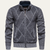 The Angera Men’s Casual Winter Knit Zip Up Jacket