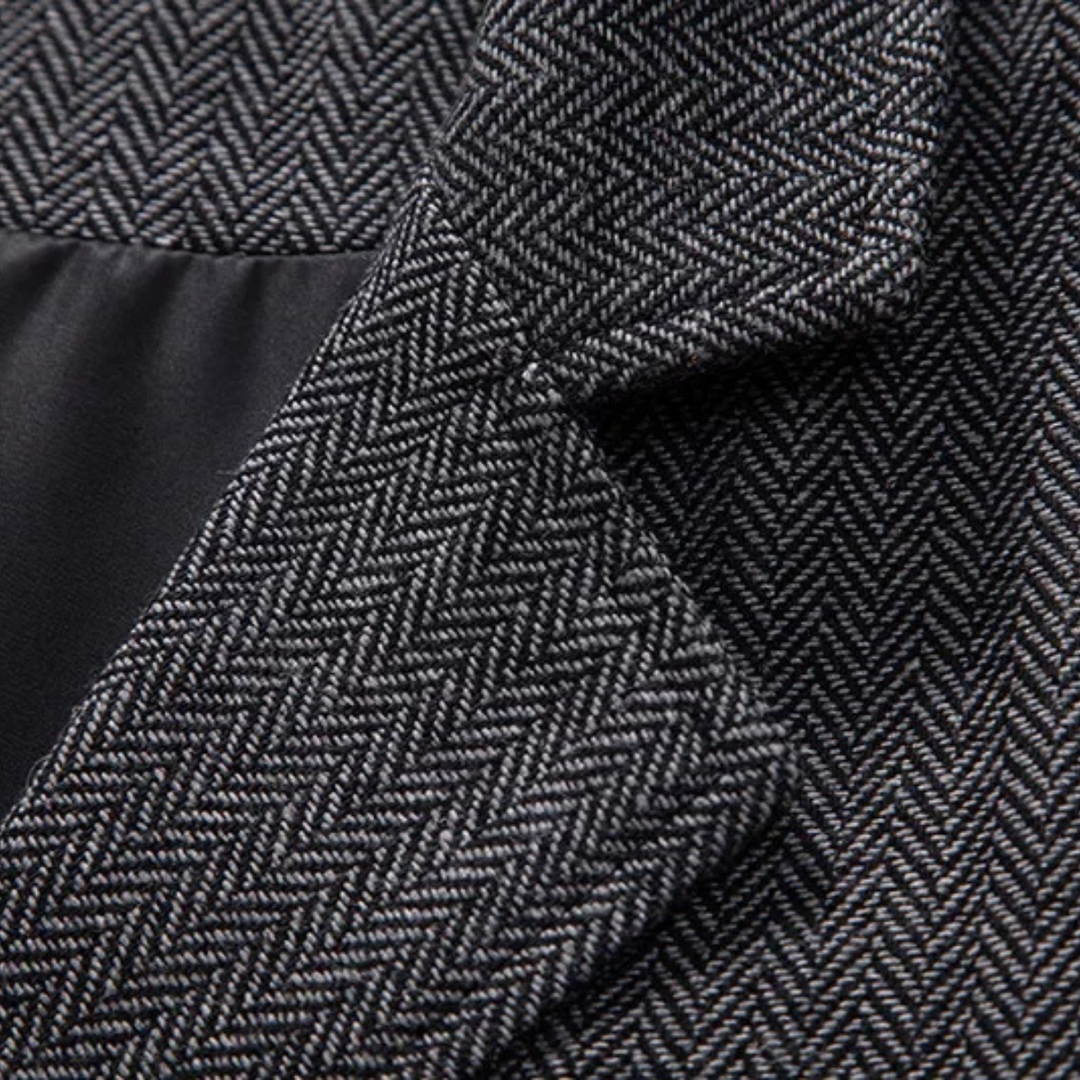 The Wallingford Men's Classic Tweed Suit Gilet