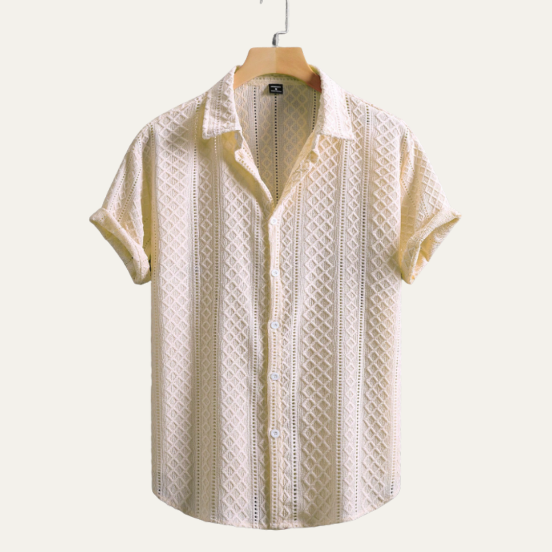 The Ashbury Men’s Smart Knit Summer Shirt