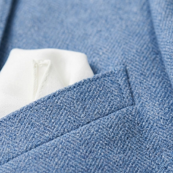 The Maddison Men’s Slim Fit Linen Blazer Jacket