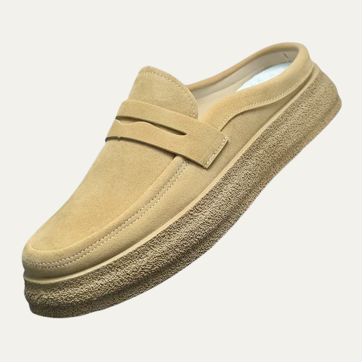 The Positano Men’s Casual Rubber Sole Slip On Loafers