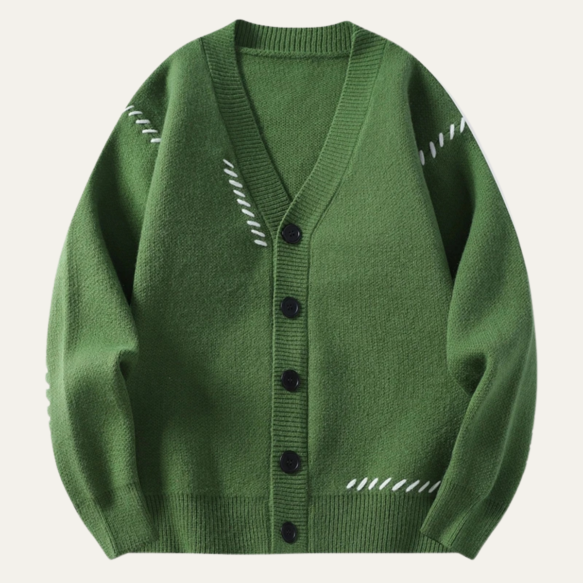 The Hawthorne Men’s Button Front Knit Cardigan Sweater