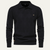 The Kensington Diamond Knit Polo Sweater for Men