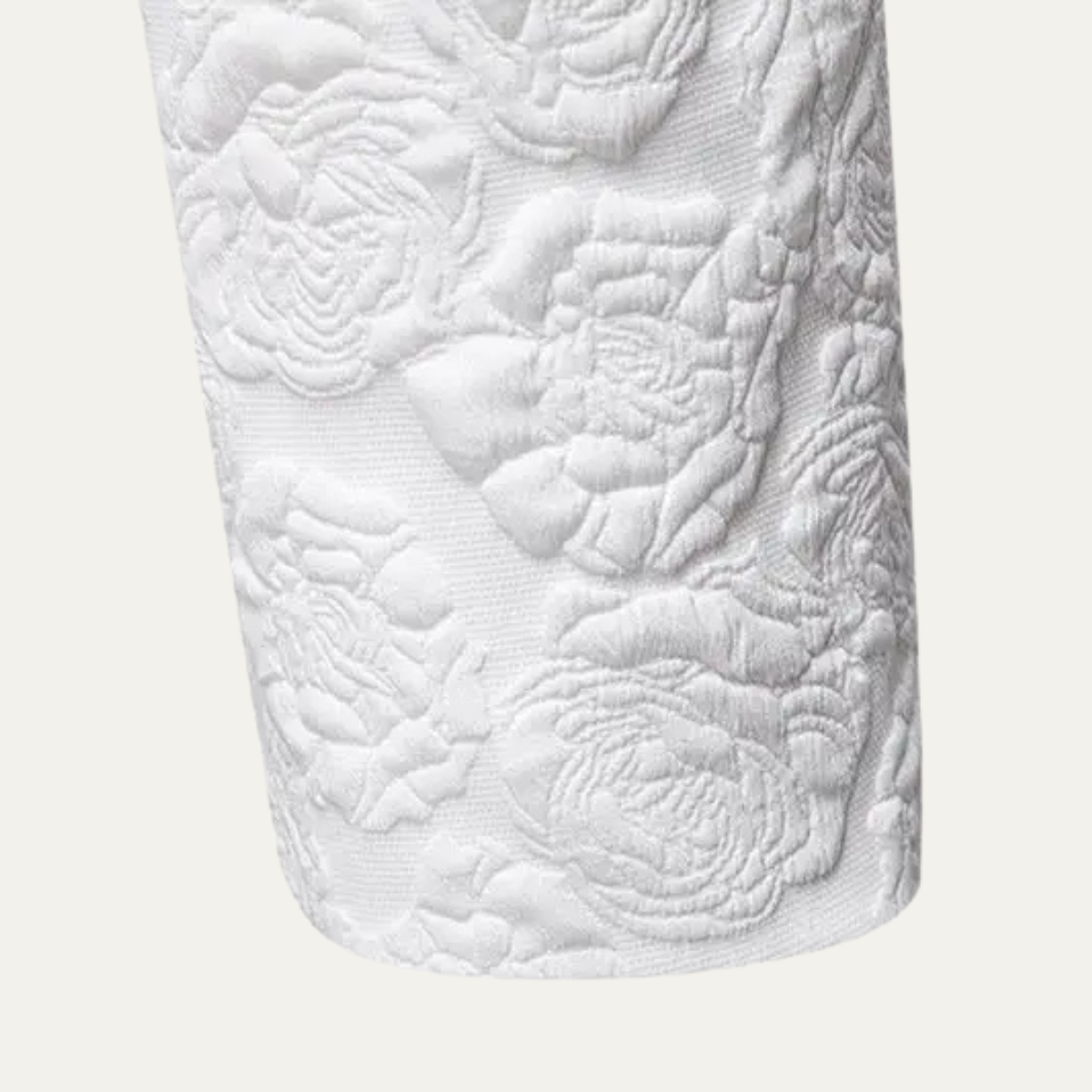 The Ceccano Men’s Casual Textured Rose Pattern Slim Fit Blazer