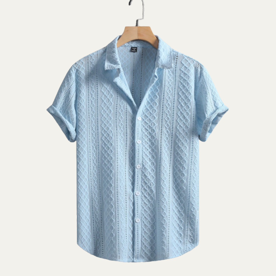 The Ashbury Men’s Smart Knit Summer Shirt