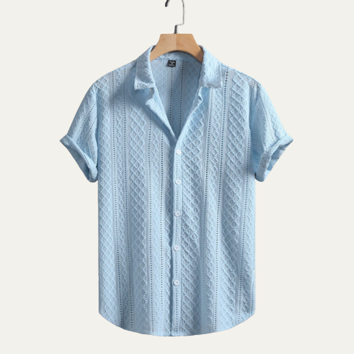 The Ashbury Men’s Smart Knit Summer Shirt