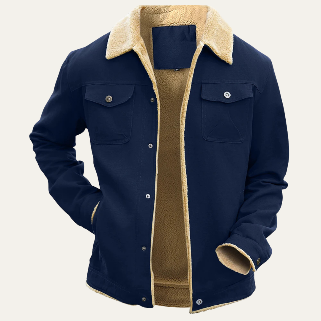 The Carpi Men’s Jacket with Sherpa Collar