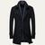 The Siena Men’s Wool Blend Long Trench Coat with Lapel Collar