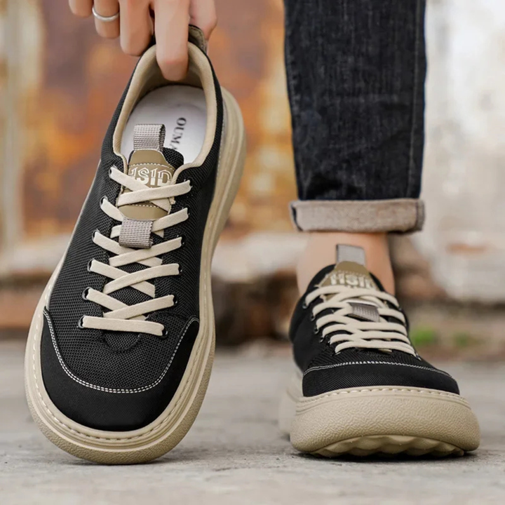 The Valencia Men’s Sole Low Top Canvas Casual Sneakers