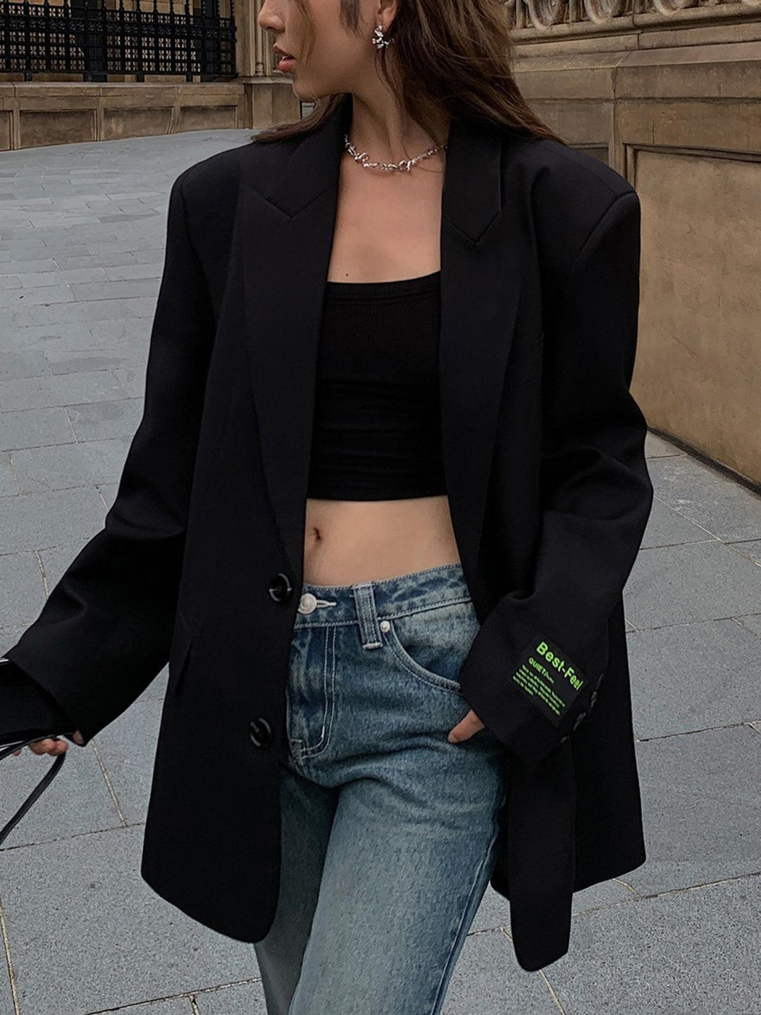 Women's Oversized Classic Blazer
