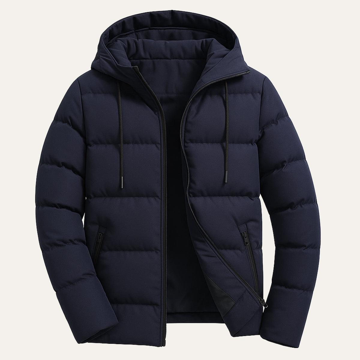 The Edinburgh Men's Waterproof Parka - Hooded Puffer Winter Jacket