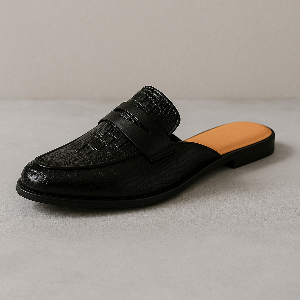 Men's Leather Loafers Soft Sole Casual Comfort-The British Gentlemen