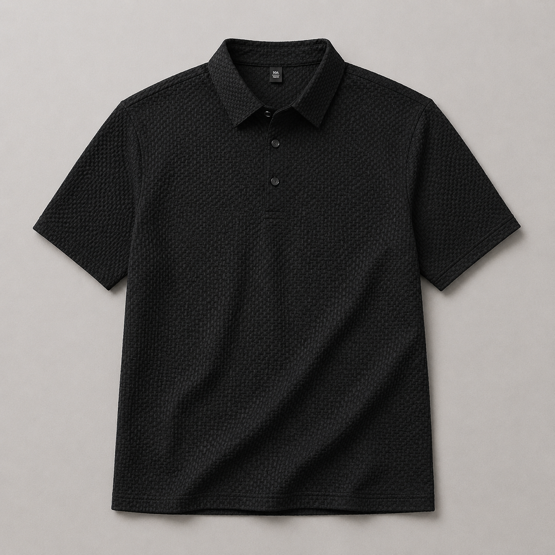 The Verbania Men's Trendy Knit Polo Shirt