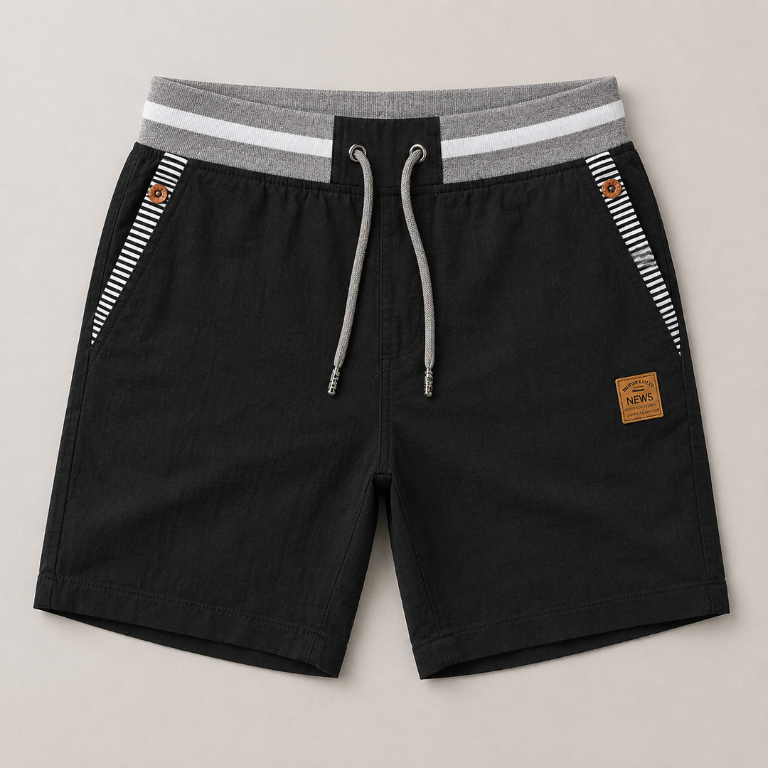 The Sacramento Men's Drawstring Linen Summer Shorts